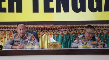 Polisi Bersama Masyatakat, Kapolres Aceh Tenggara Pimpin Anev Mingguan, Evaluasi Kinerja dan Kesiapan Jajaran